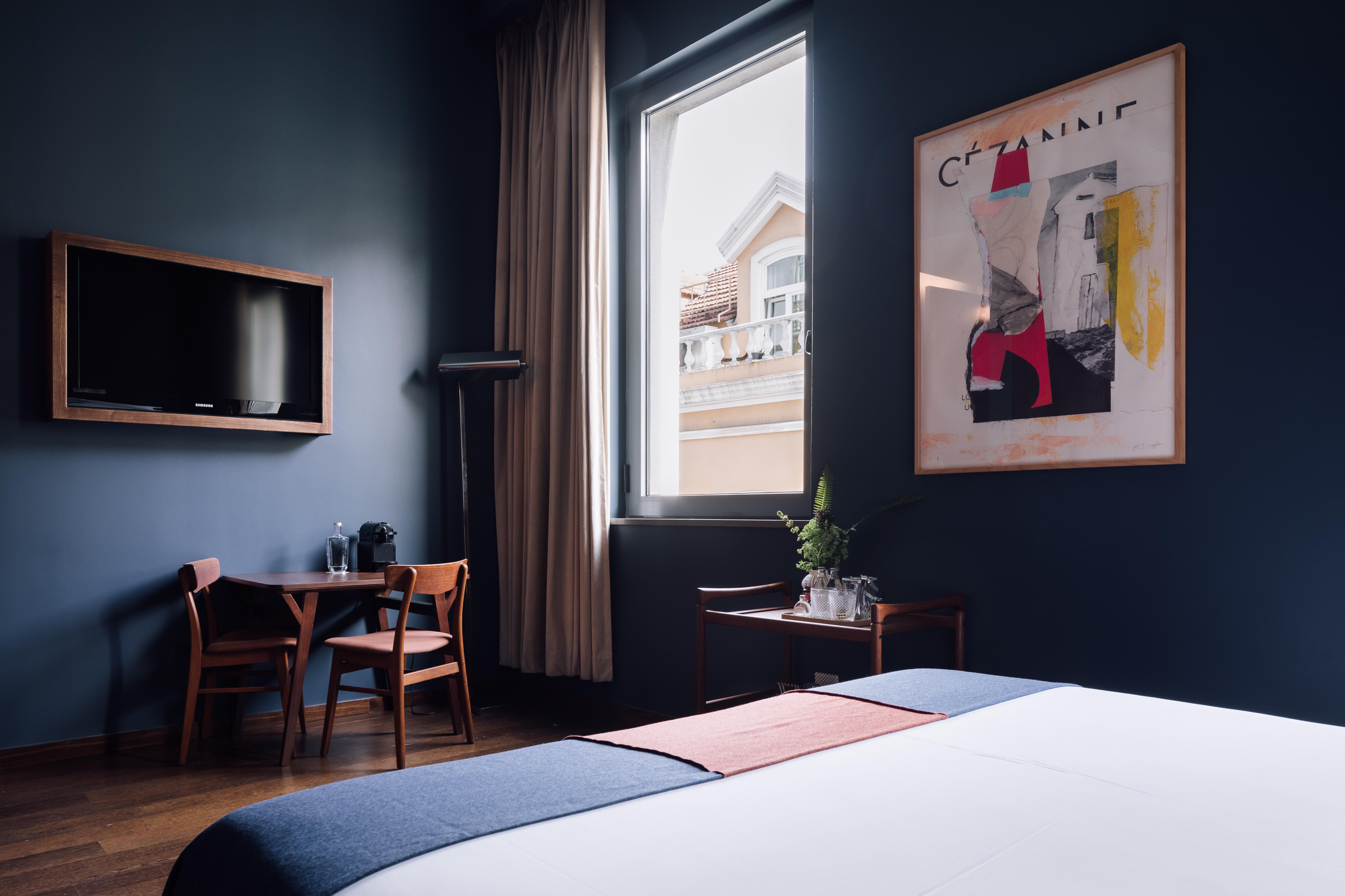 더 빈티지 호텔 앤 스파 리스본 외부 사진 A room at the hotel