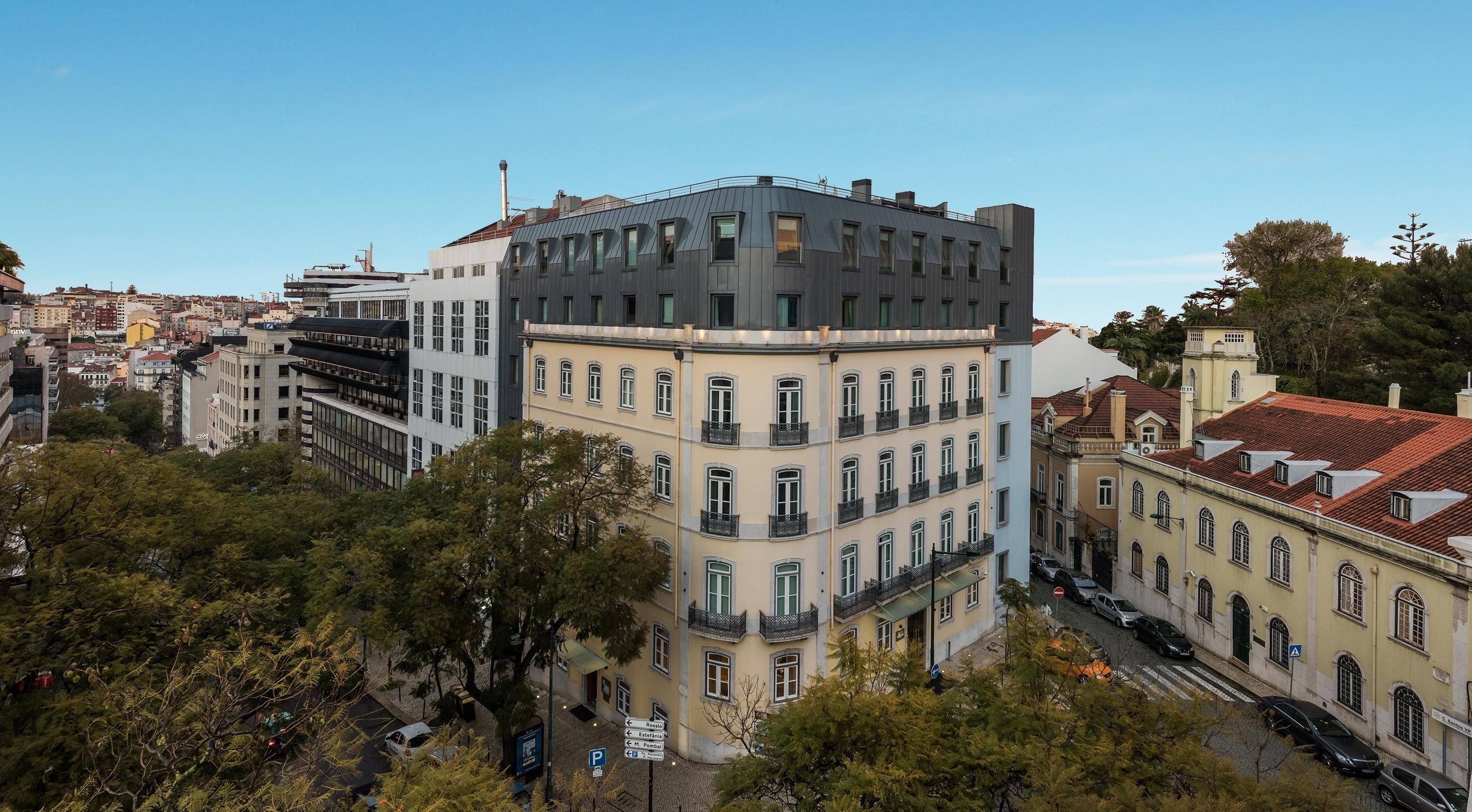 더 빈티지 호텔 앤 스파 리스본 외부 사진 The building of the Portuguese National Archives, in Lisbon.