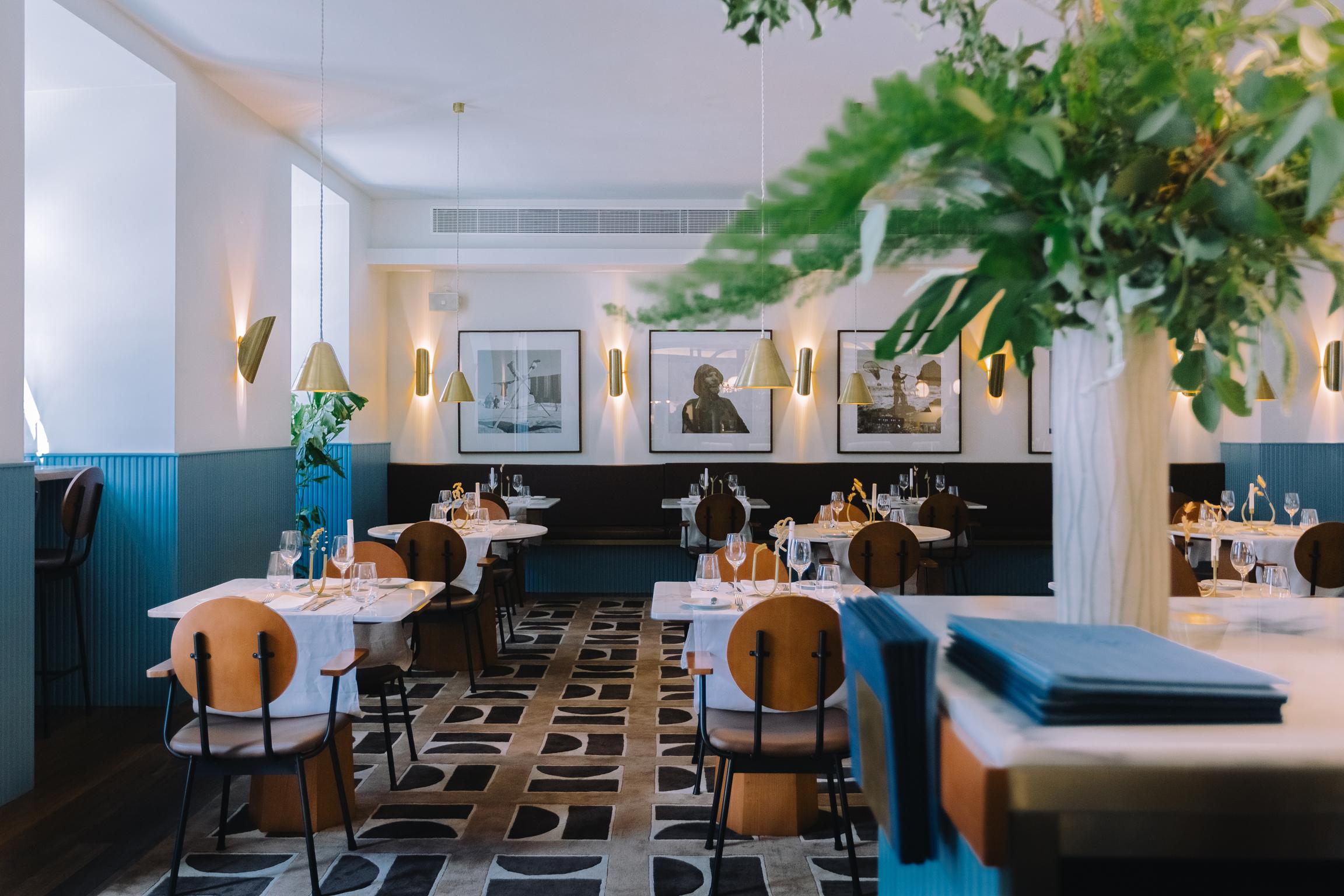 더 빈티지 호텔 앤 스파 리스본 외부 사진 The interior of the restaurant