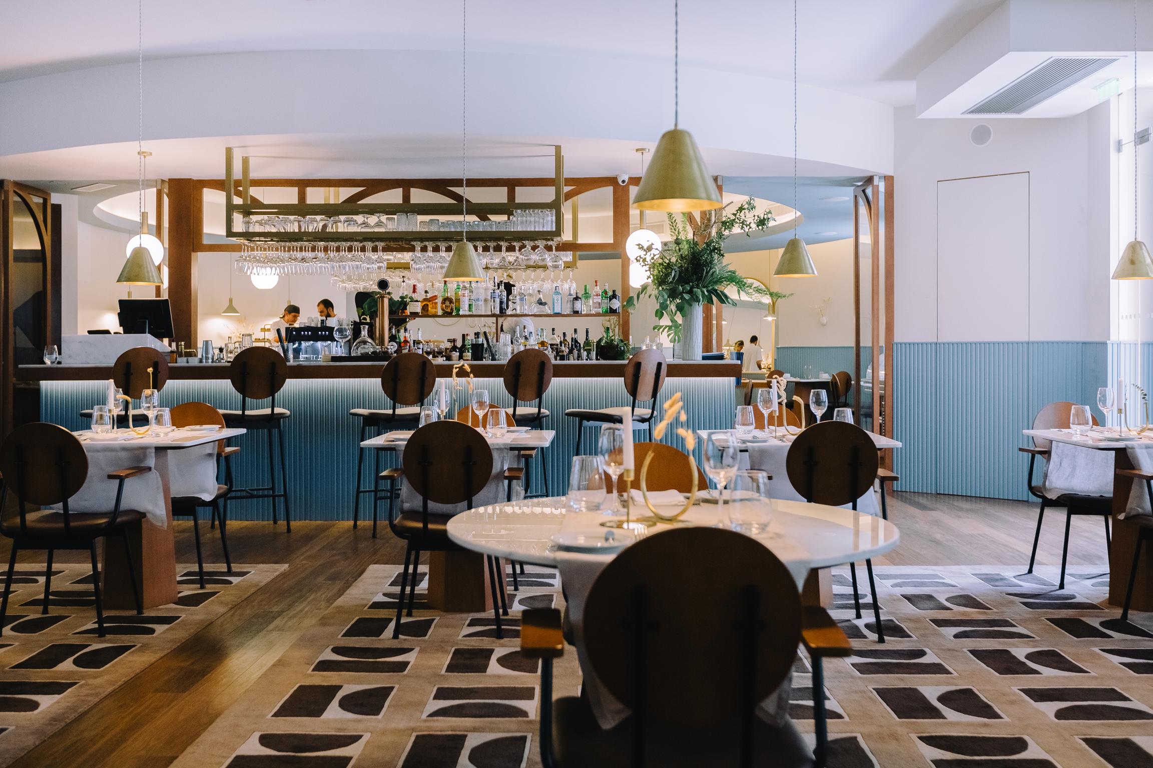 더 빈티지 호텔 앤 스파 리스본 외부 사진 The interior of the restaurant