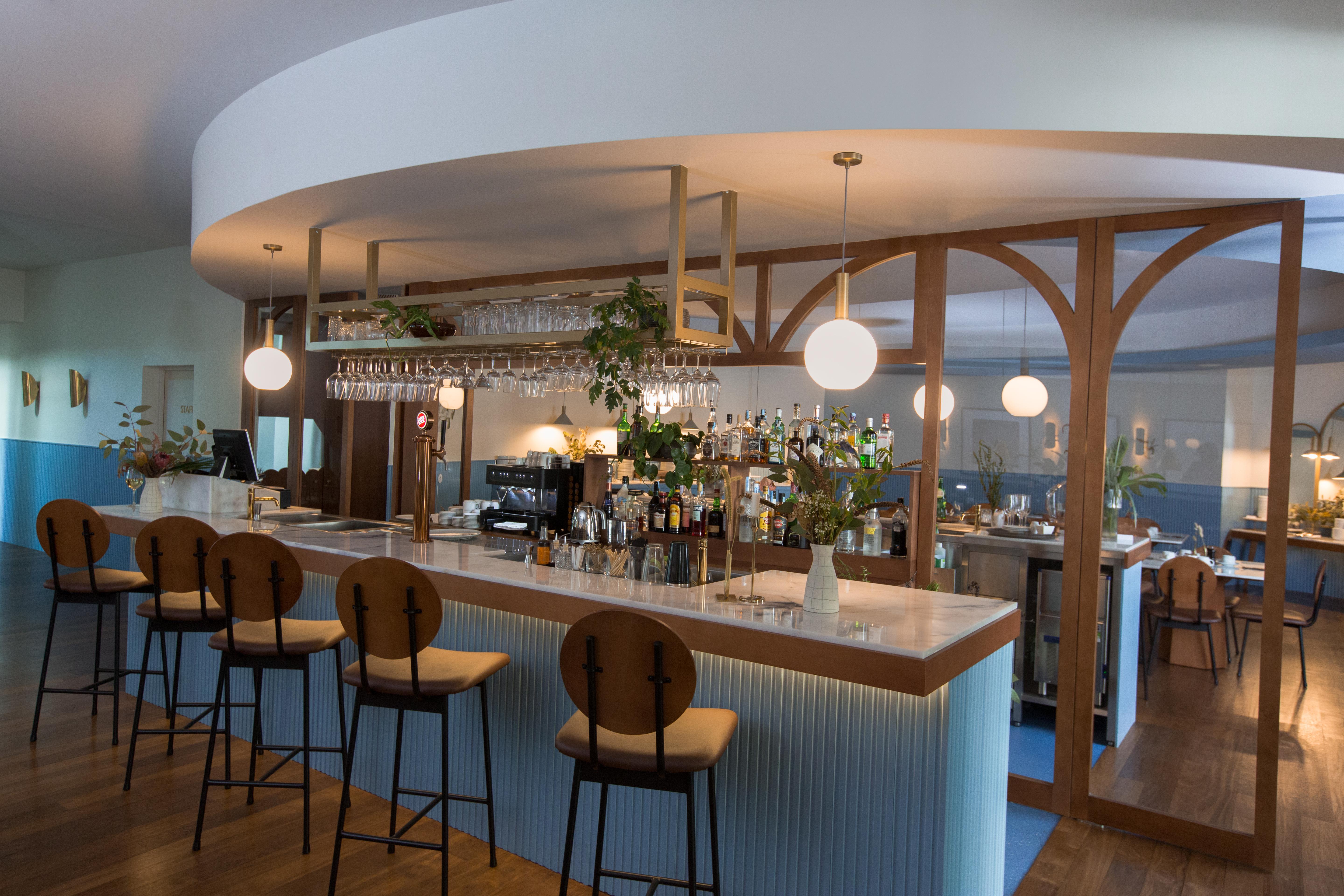 더 빈티지 호텔 앤 스파 리스본 외부 사진 The restaurant at the 2019 edition of the London Design Festival