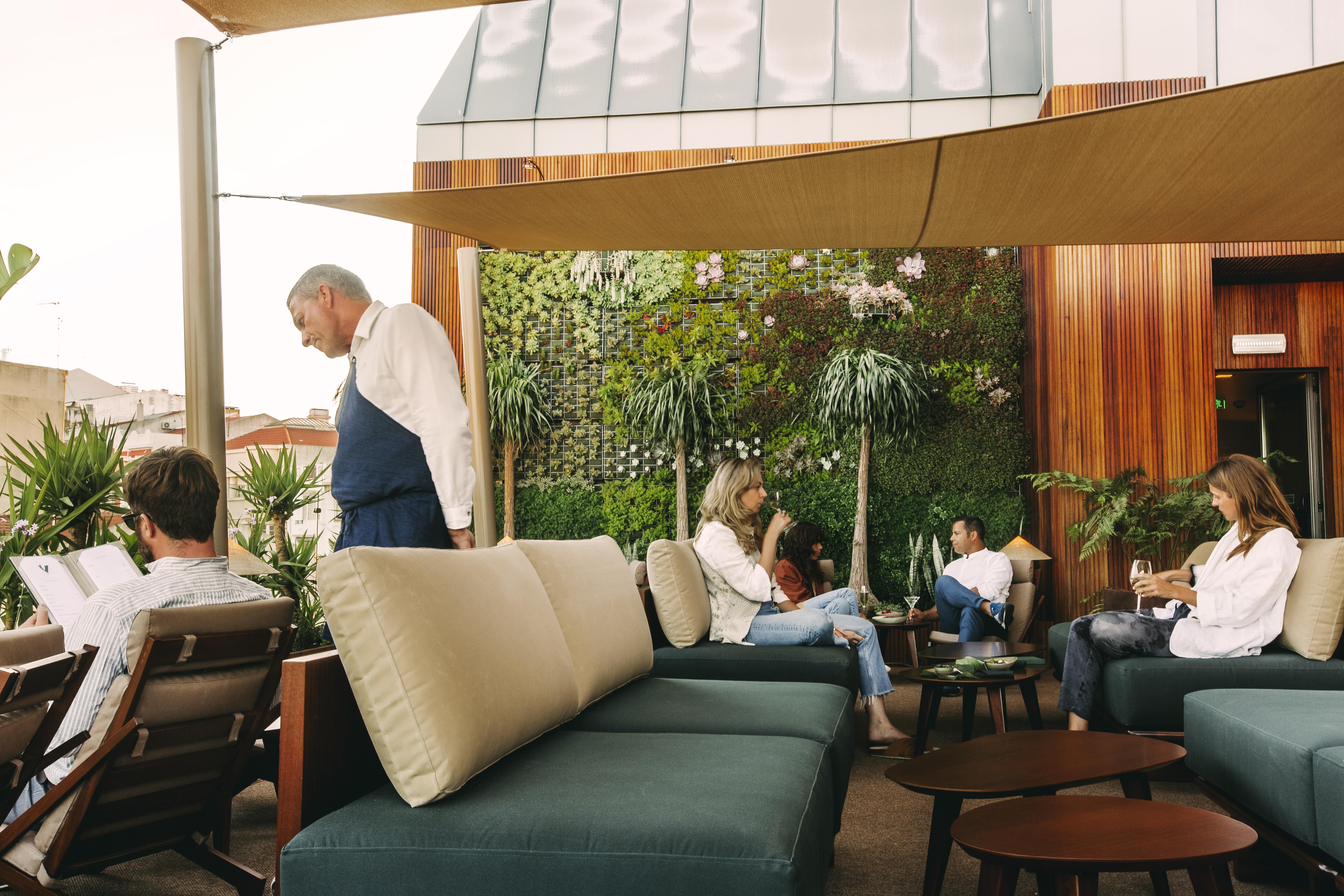 더 빈티지 호텔 앤 스파 리스본 외부 사진 The Sky Bar
