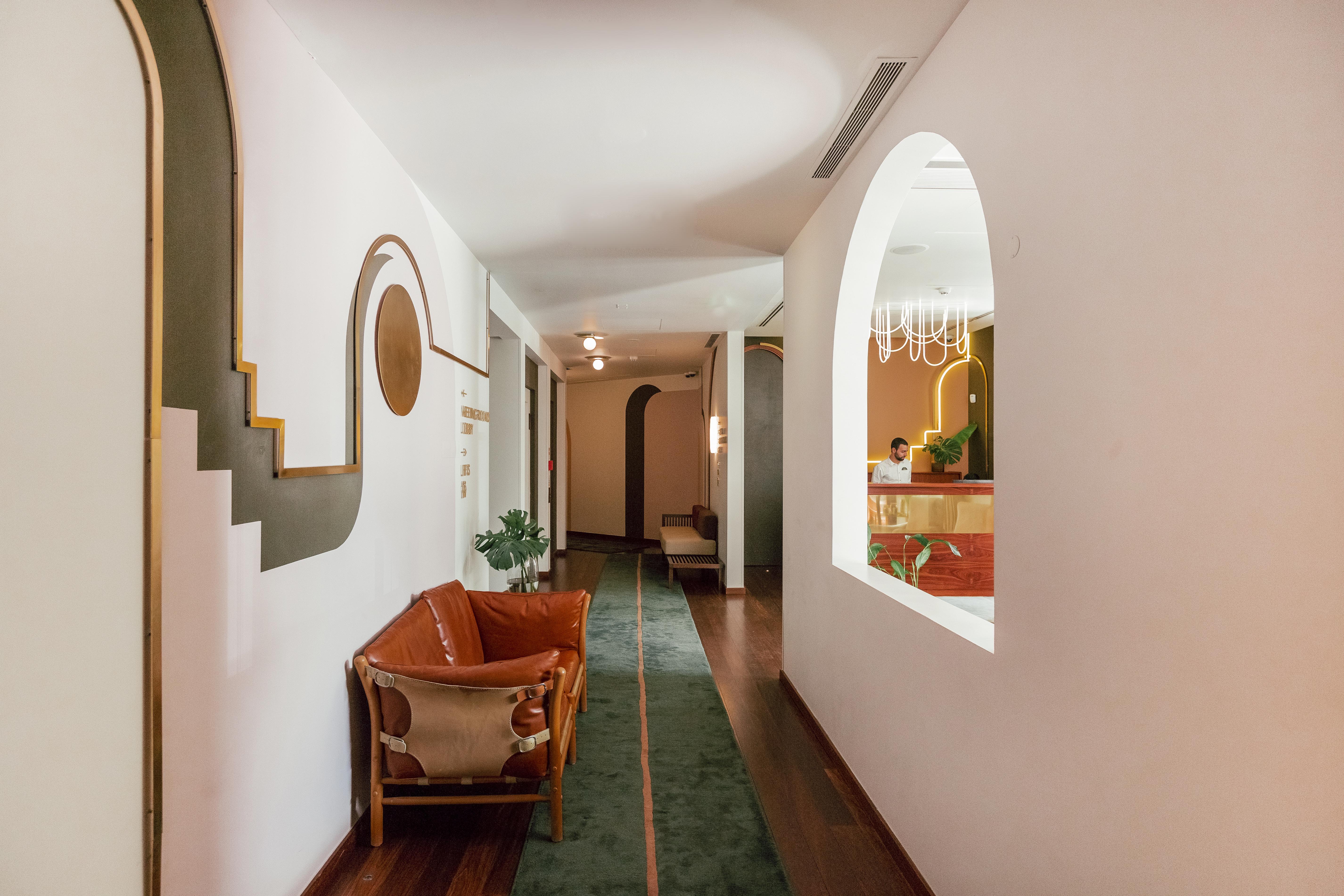 더 빈티지 호텔 앤 스파 리스본 외부 사진 Interior of the hotel