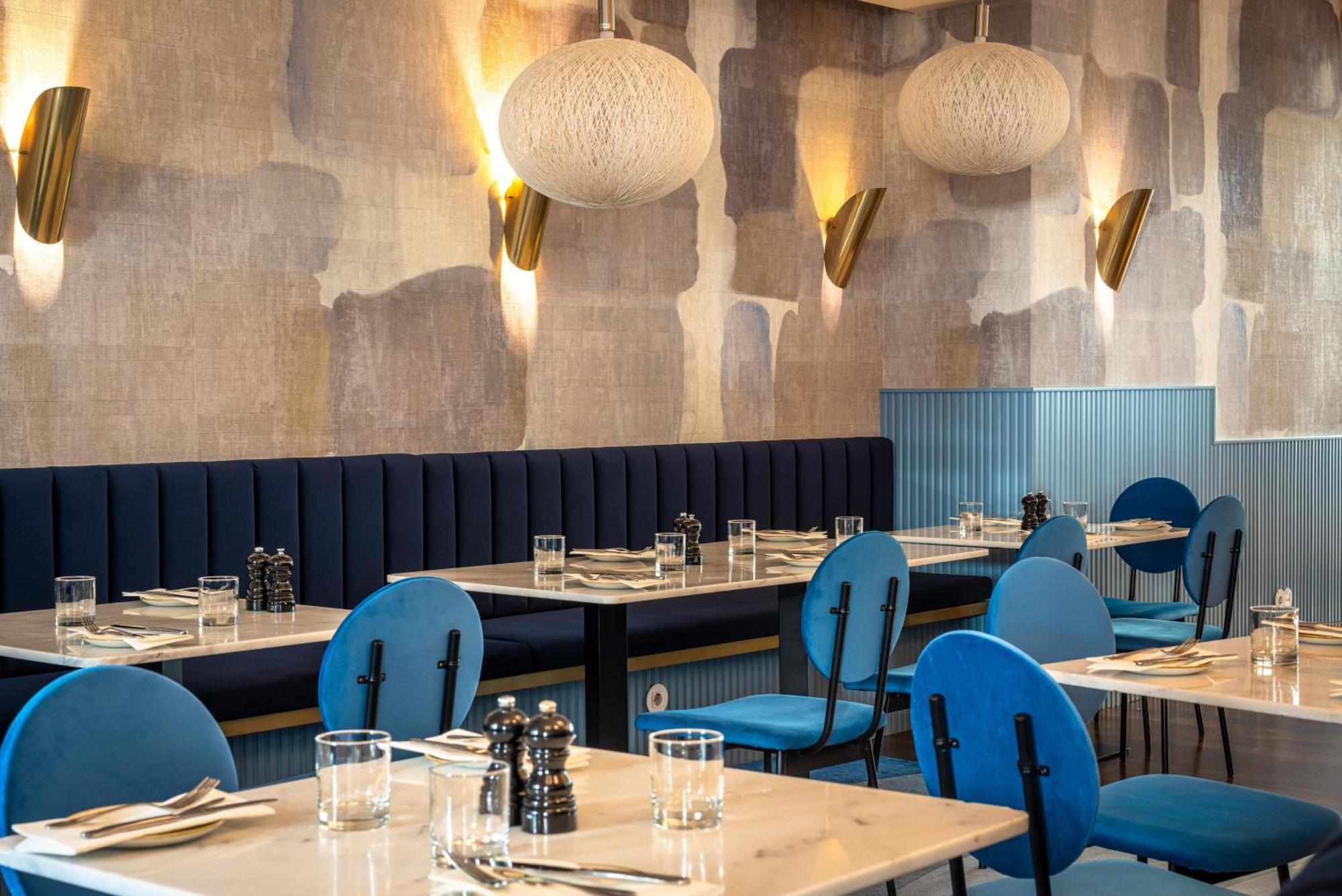 더 빈티지 호텔 앤 스파 리스본 외부 사진 Restaurant interior